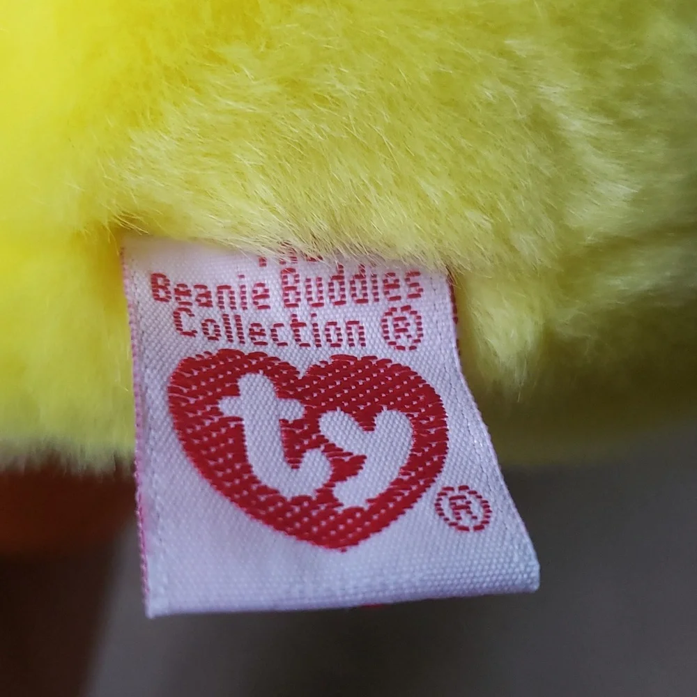 Quackers Buddy & Beanie Set 🦆Ty Plush Yellow Ducks🦆 Gift Toy Collectible, NWT - Picture 7 of 17